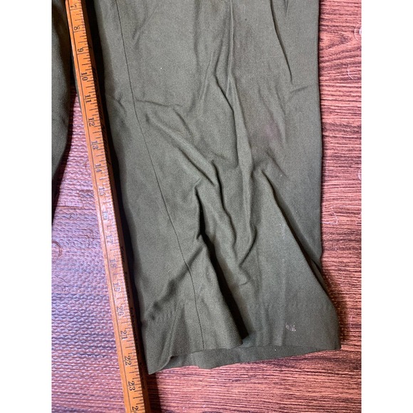 Vintage M-1951 Korean War Wool Field Pants Size 32 X 22.5 Military Trousers - Picture 9 of 9
